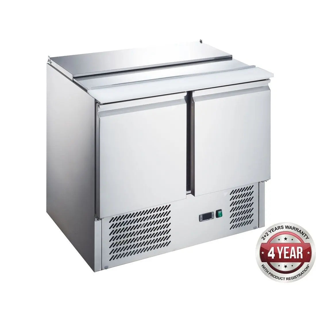 F.E.D. XGNS900S FED-X Two Door Salad Prep Fridge Mattys
