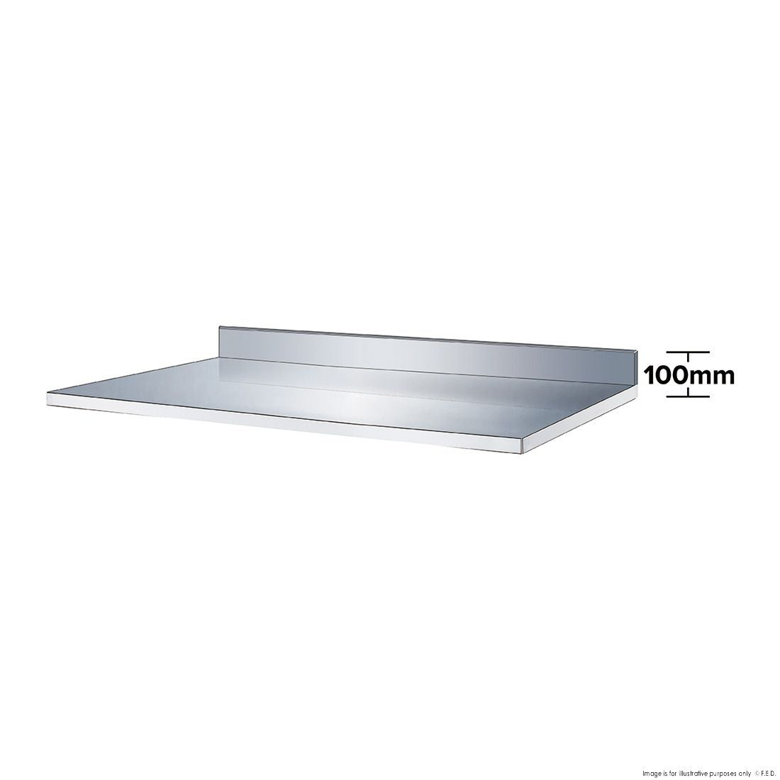 F.E.D. FED-X Optional Splashback Top XUB62-WBB Mattys