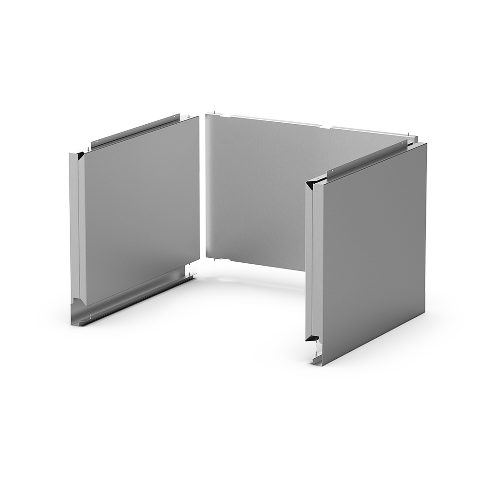 UNOX Side covers for high open stand. (XUC230) — a commercial kitchen equipment accessory, supplied by Matty's.