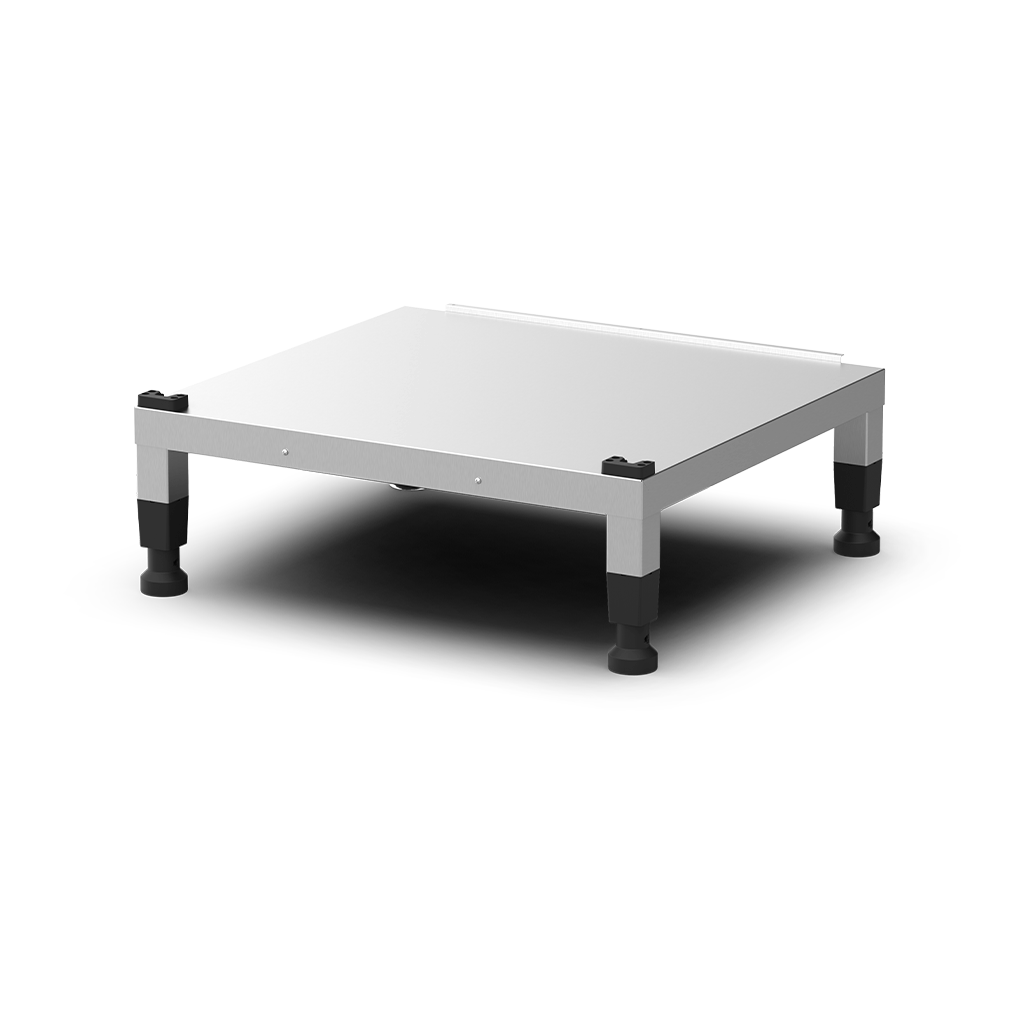 UNOX Low stand (XWDRA-0011-L) β a commercial kitchen equipment accessory, supplied by Matty's.