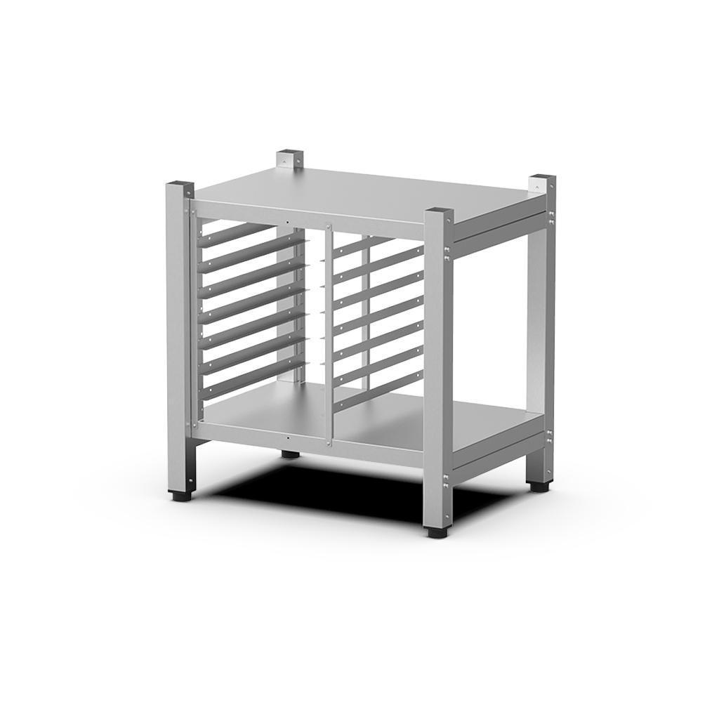 UNOX High Open Stand with Lateral Supports (XWVRC-0711-H) — a commercial kitchen equipment accessory, supplied by Matty's.