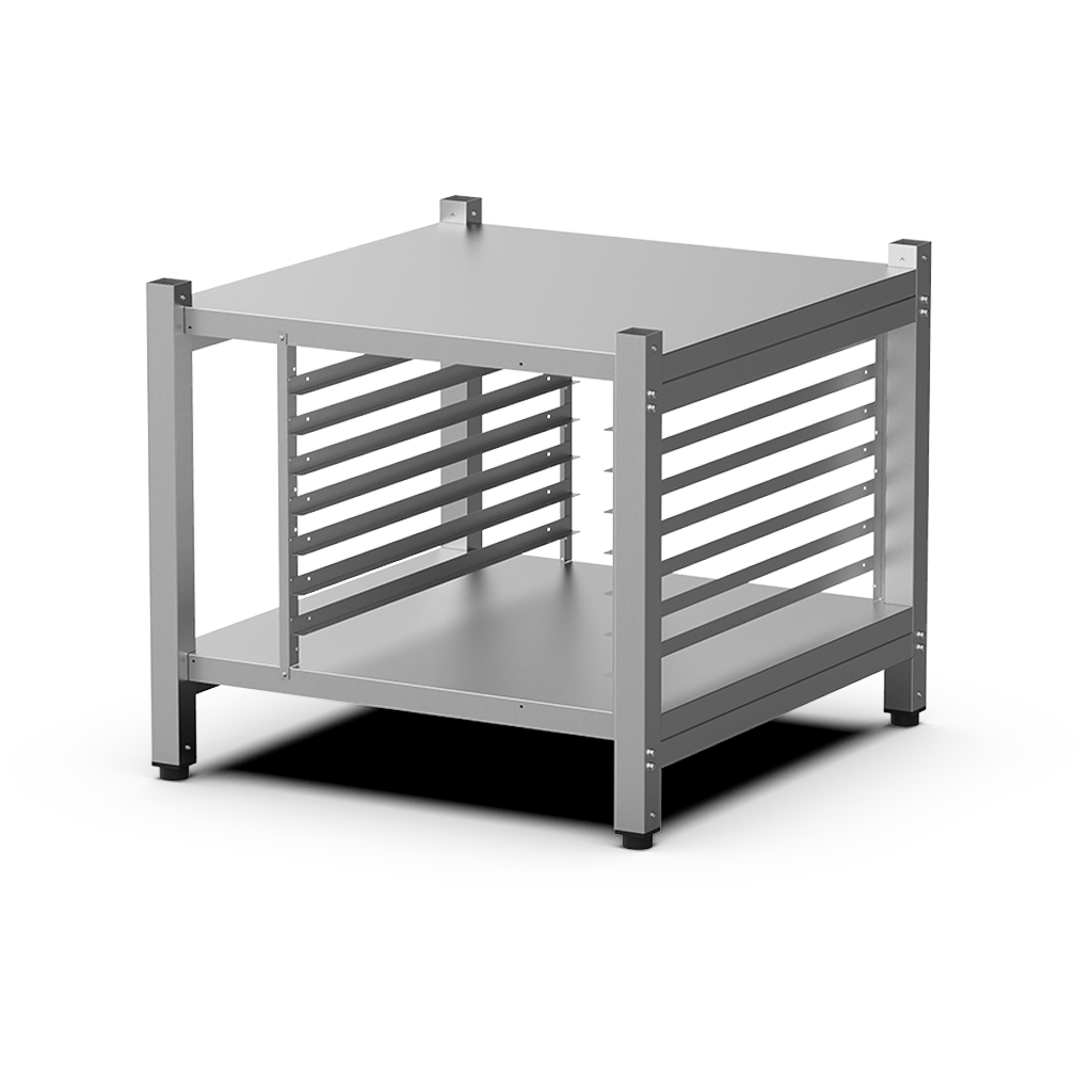 UNOX High Open Stand with Lateral Supports (XWVRC-0721-H) β a commercial kitchen equipment accessory, supplied by Matty's.