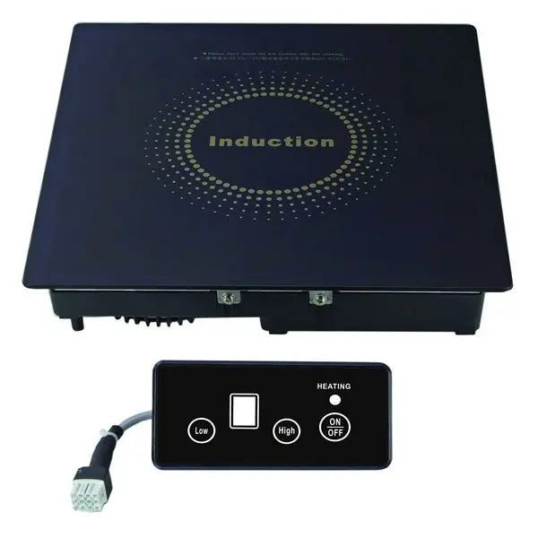 Yellow Induction Y1000NT 1000watt Drop In Unit With Remote Control 360mm x 380mm x 100mm 10amp Plug Mattys