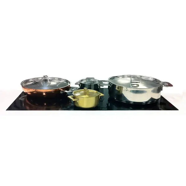 Yellow Induction Multi-Zone Buffet Induction with 2 x 2500watt. Includes remote generator Rack & 2 Remote Controller Panels. 800mm x 380mm x 66mm - YMC-2-2500 Mattys