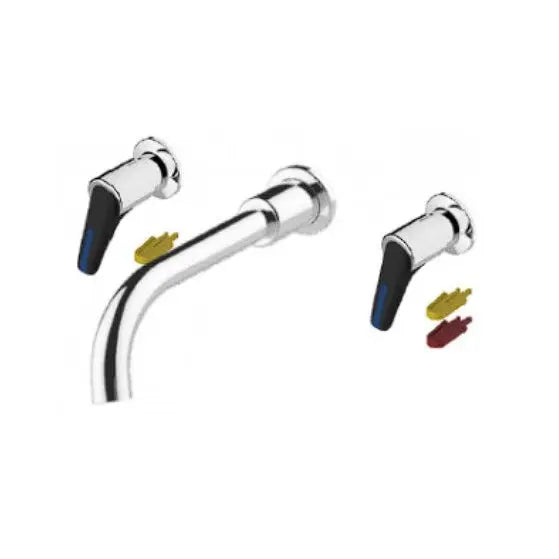 Dishwashing Yellow Tapware W-Series Wall Mount - YW22065W Mattys