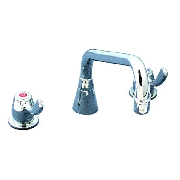 Dishwashing Yellow Tapware Deck Mount Sink Set - 300mm Swivel - YX307XYP012 Mattys