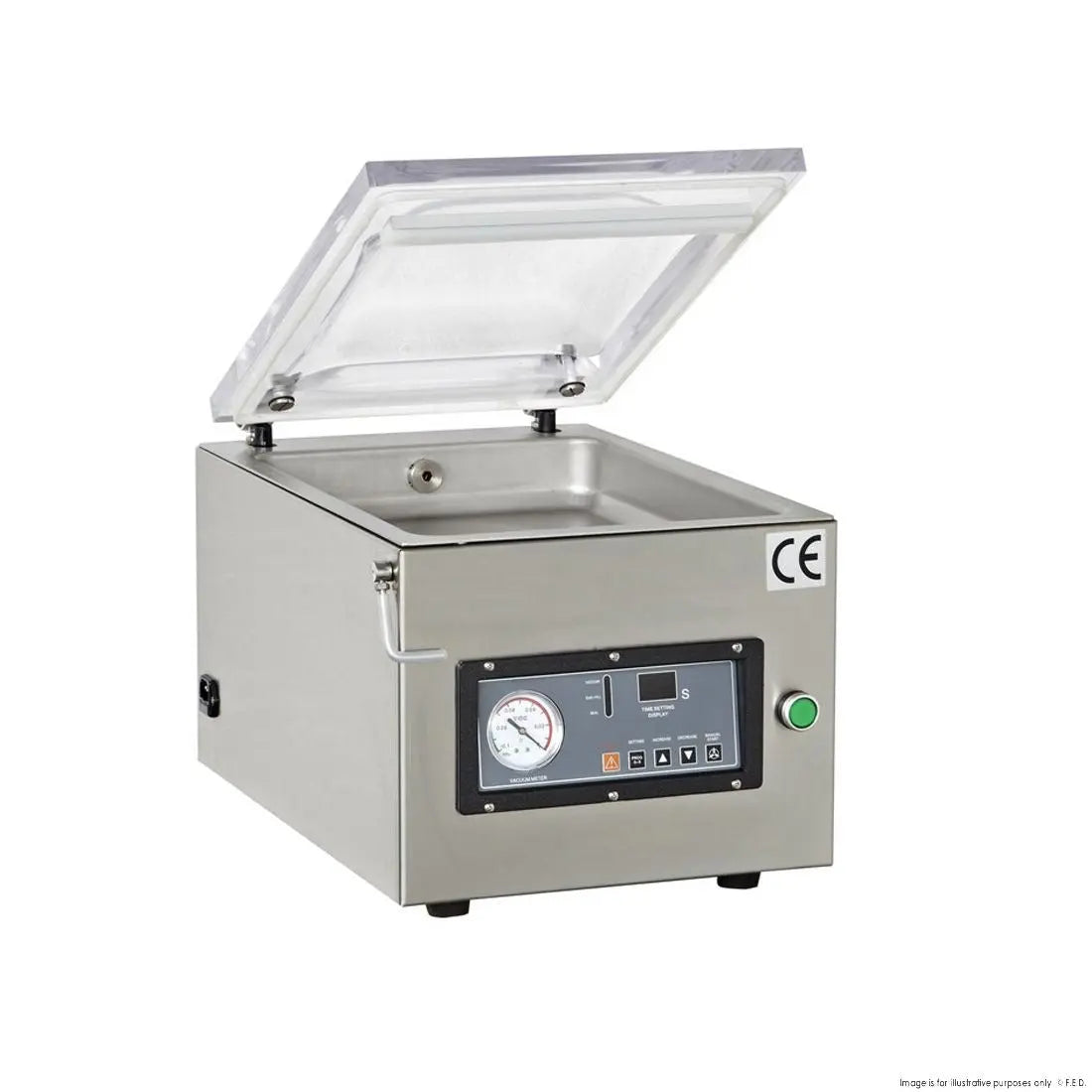 F.E.D. ZJ-VM300B1 Yasaki Commercial Bench Top Vacuum Packing Machine Mattys