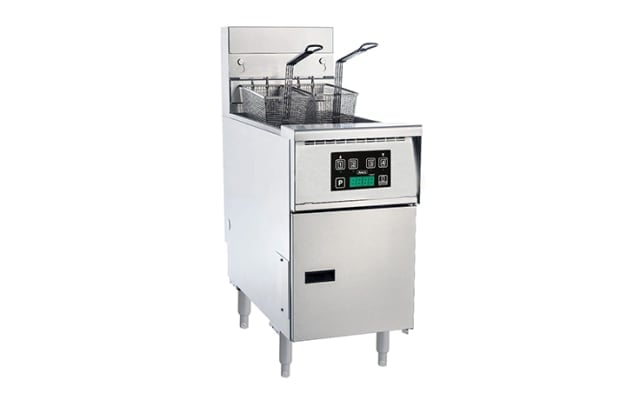 Anets Platinum Series - Split Pot Gas 4 Tube Fryers - AGP55D Anets