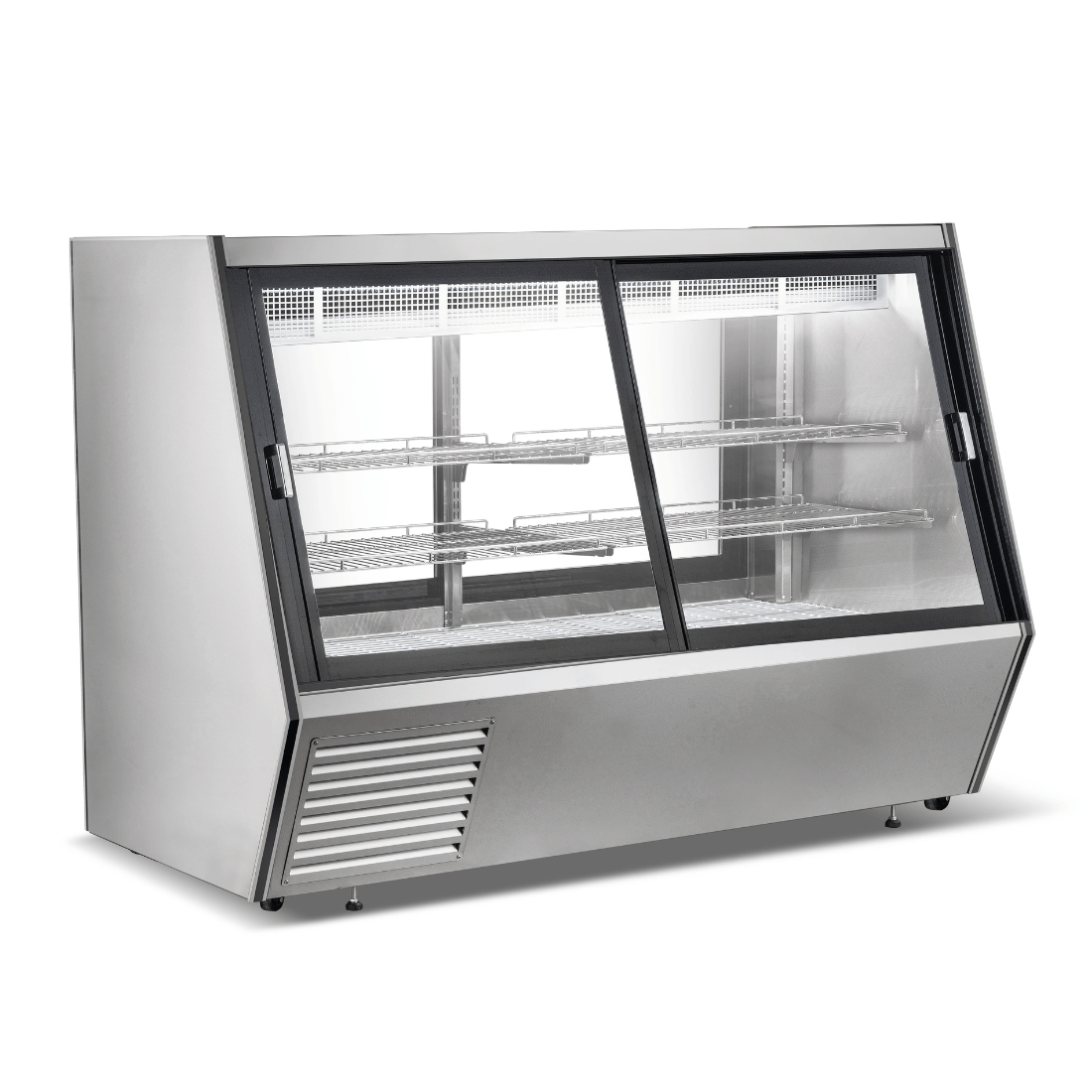 Bonvue Dual-Access Refrigerated Deli, Meat and Seafood Display Case - AMS-21DD Mattys
