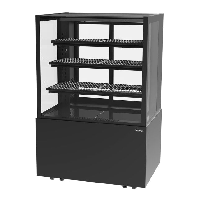 Airex Freestanding Heated Square Food Display - AXH.FDFSSQ.09 Airex