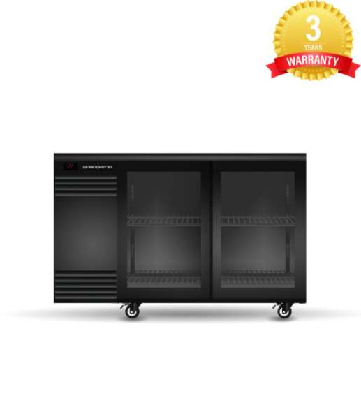 SKOPE | BackBar 2 Glass Sliding Door Fridge | BB.2.GSL SKOPE