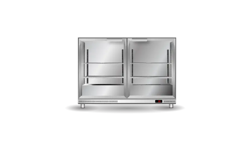 Ascend 2 Glass Door Bar Cooler