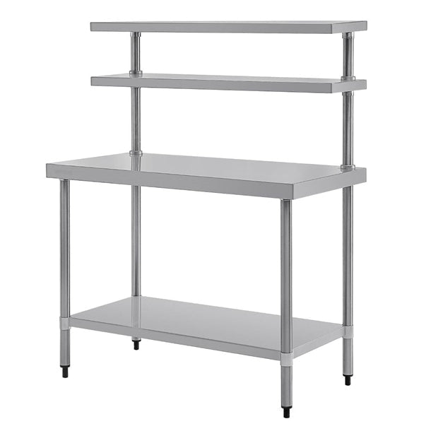 Benches Vogue Stainless Steel Prep Station 1200x600mm - CC359 Vogue