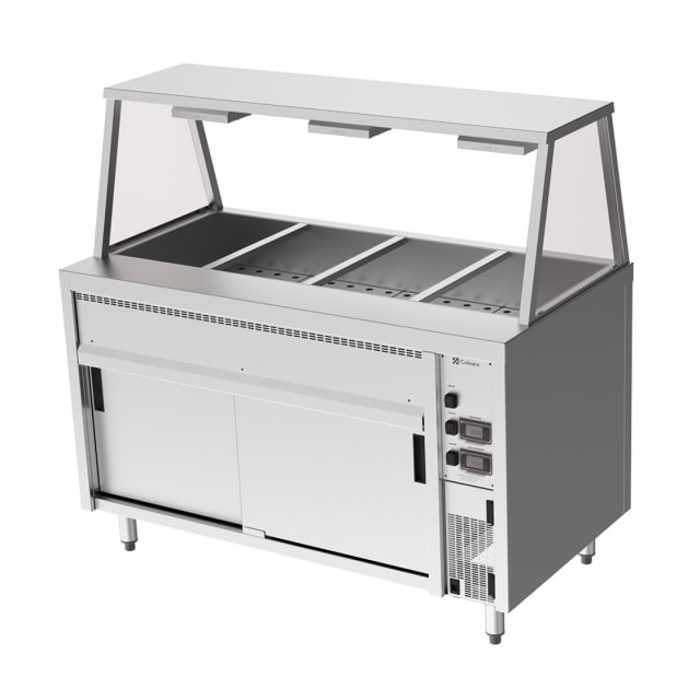 Culinaire Island Bain Marie with A Frame Gantry CH.BMH.I.GA.4 Culinaire
