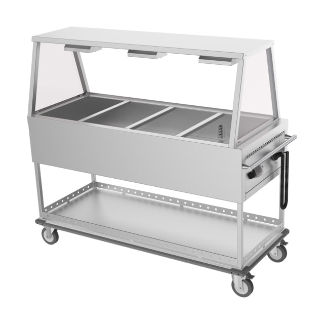 Culinaire Mobile Bain Marie with A Frame Gantry CH.BMM.GA.4 Culinaire