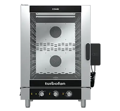 Turbofan Full Size 10 Tray Manual Electric Combi Oven - EC40M10 Mattys