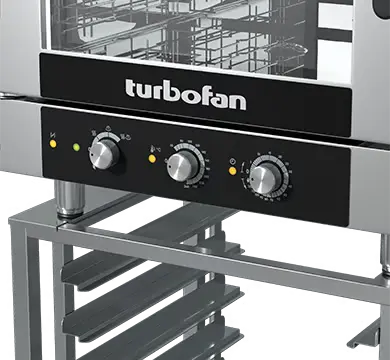 TURBOFAN Full Size 7 Tray Manual Electric Combi Oven - EC40M7 Mattys