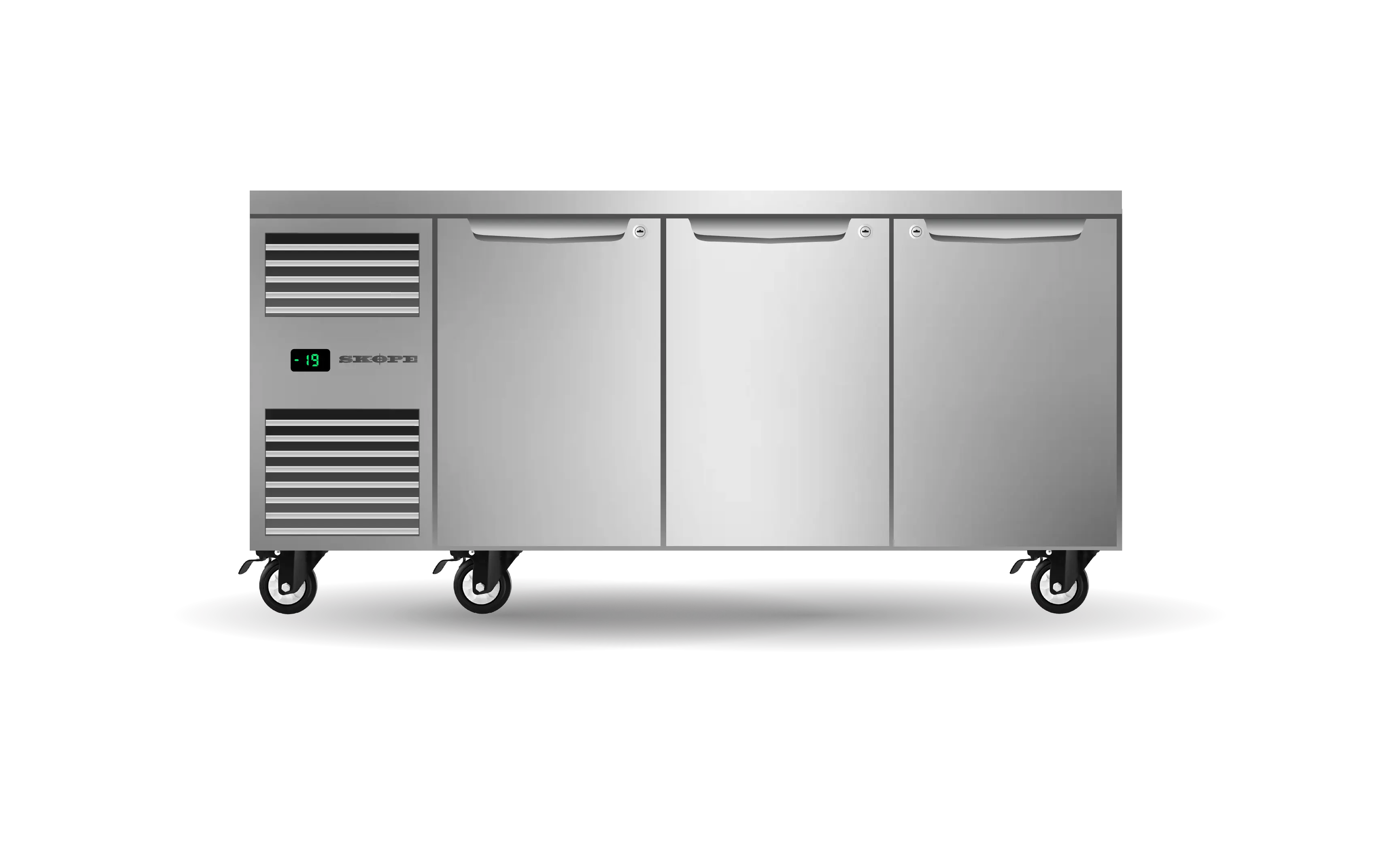 ProSpec 3 Bay GN 1/1 Underbench Storage Freezer