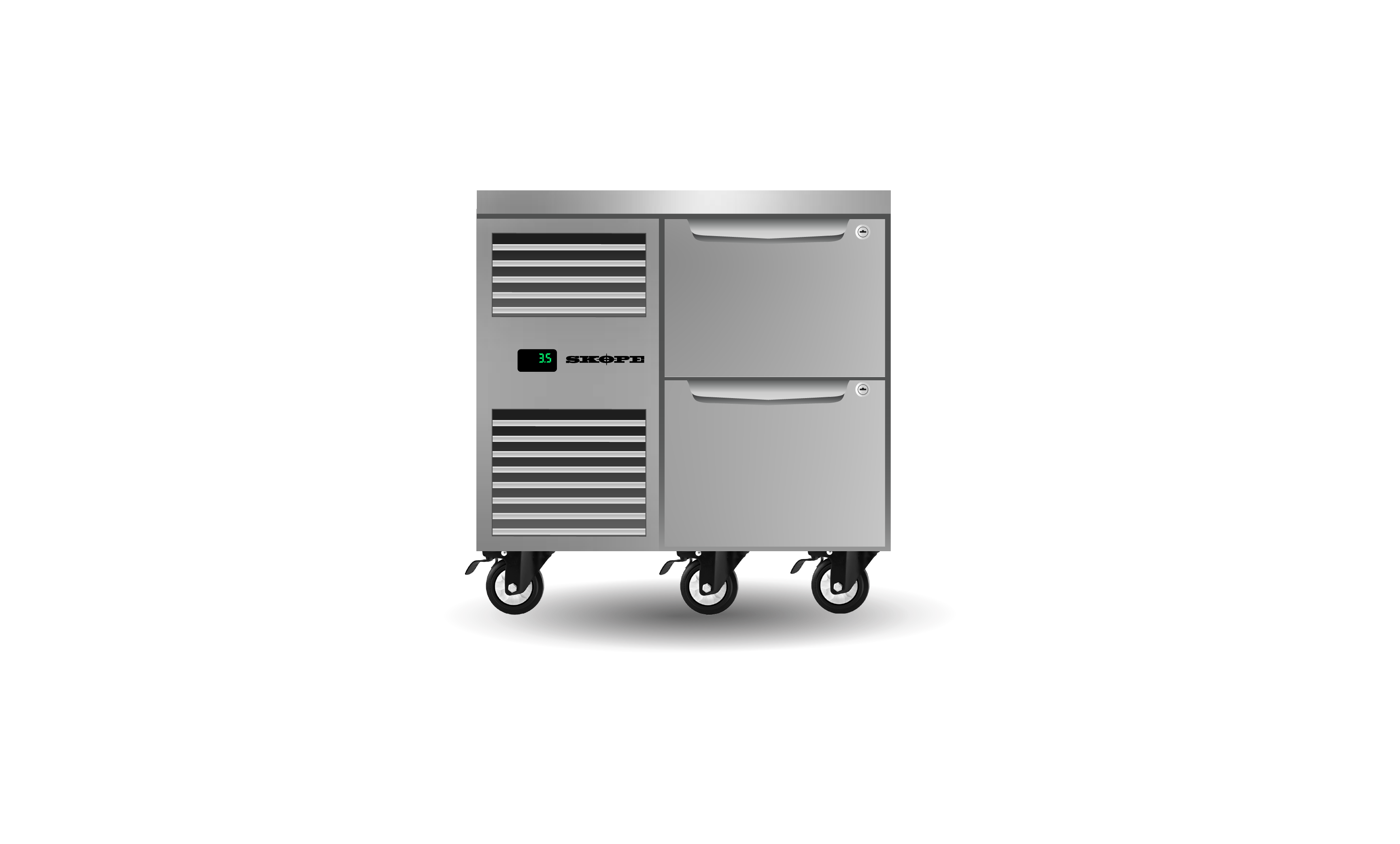 ProSpec 1 Bay GN 1/1 Underbench Storage Fridge