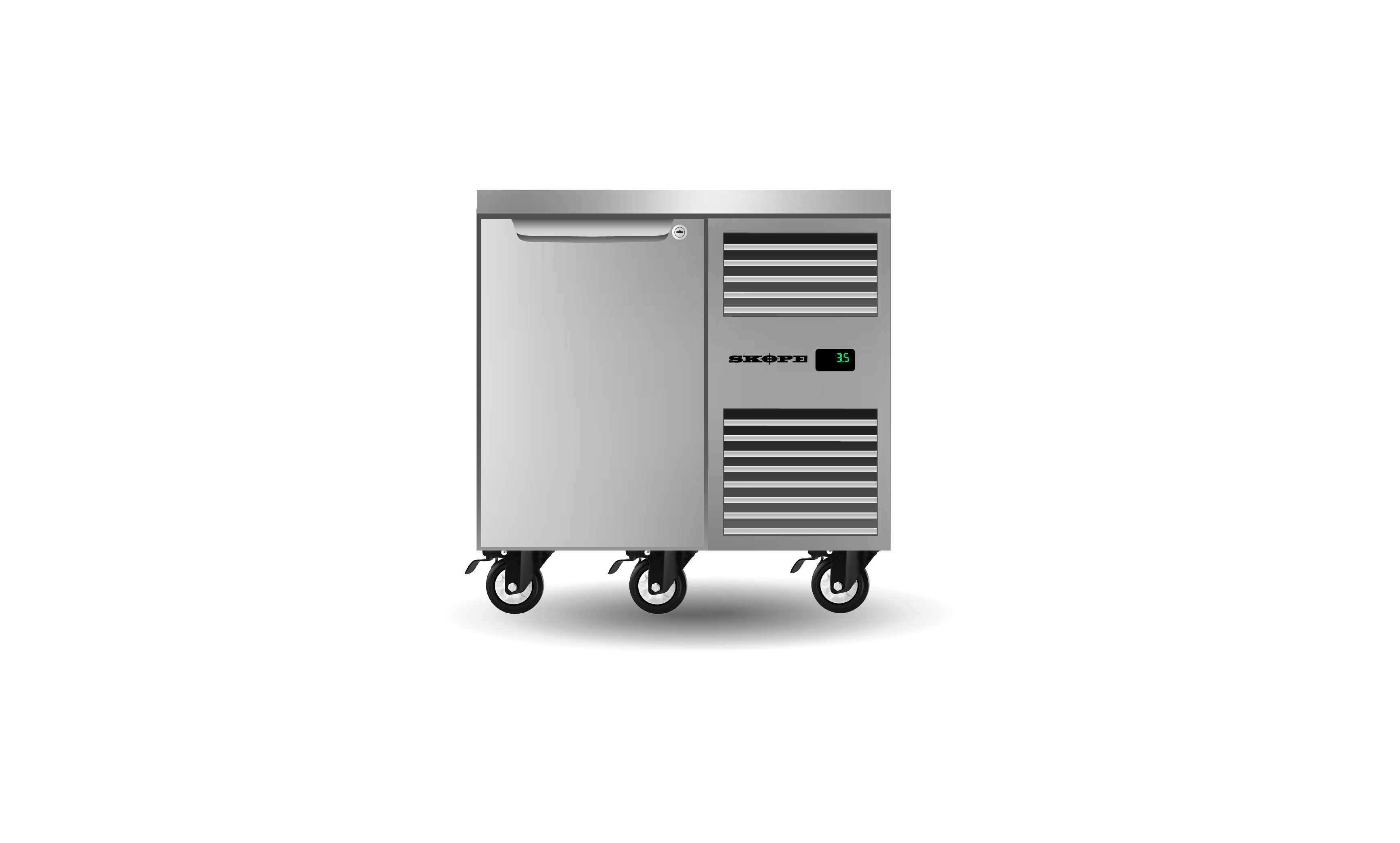 ProSpec 1 Bay GN 1/1 Underbench Storage Fridge