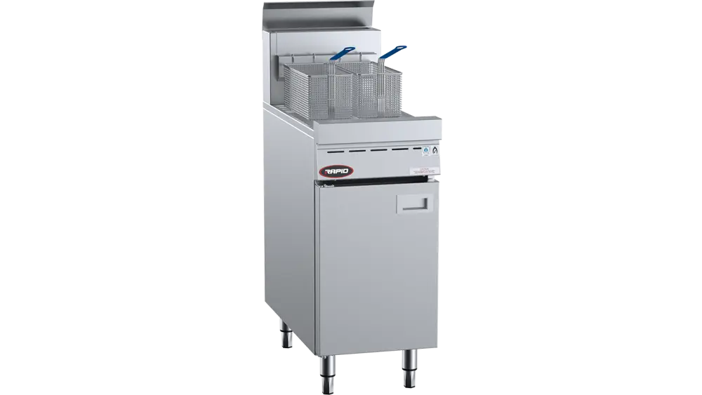 Rapid RF-400 Single Pan Two Basket Rapid Fryer Mattys