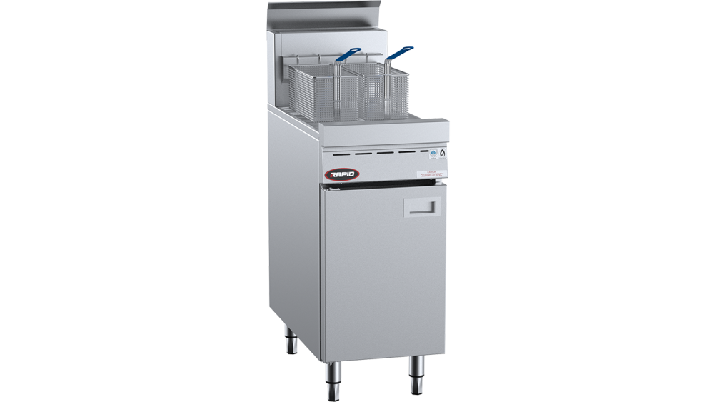 Rapid RF-400 Single Pan Two Basket Rapid Fryer