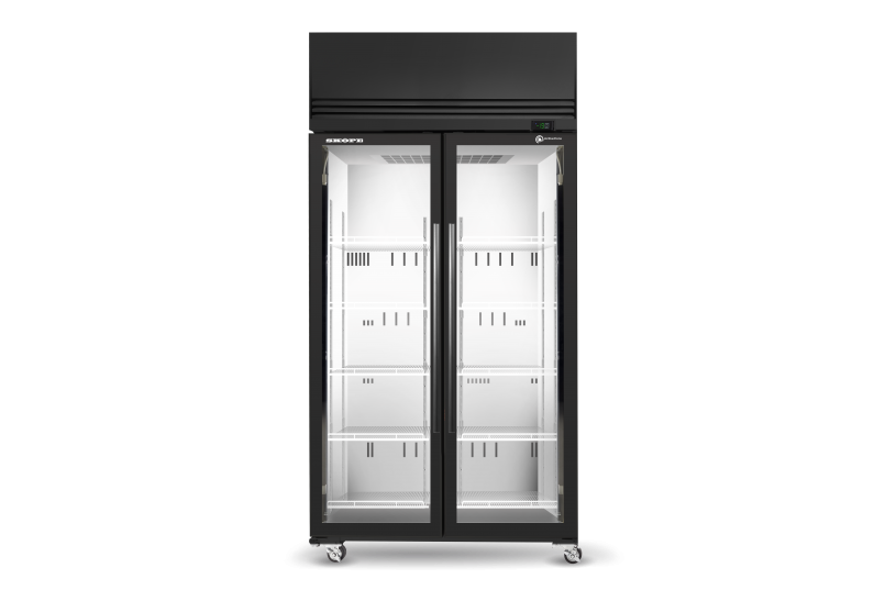 SKOPE | ActiveCore SKFT 2 Door Upright Display or Storage Freezer | SKFT1000N-A SKOPE