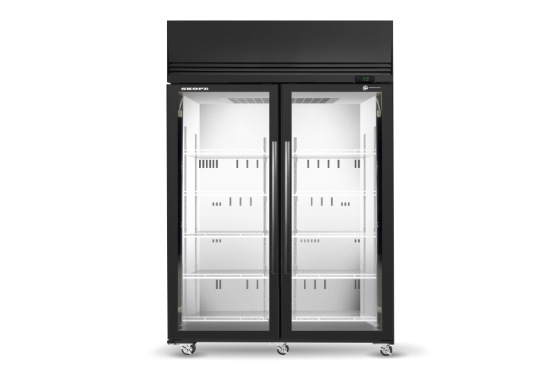 SKOPE | ActiveCore SKFT 2 Door Upright Display or Storage Freezer | SKFT1300N-A SKOPE