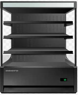SKOPE OD720N Open Deck Fridge
