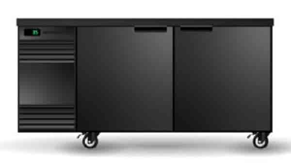 SKOPE | BackBar 2 Solid Swing Door SlimLine Fridge | SL.2.SSW SKOPE