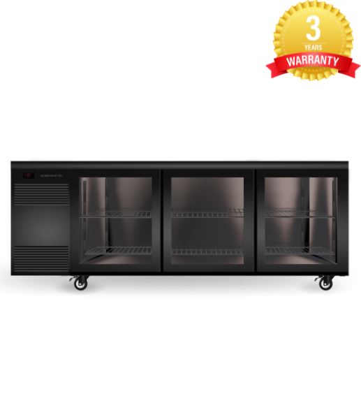 SKOPE | BackBar 3 Glass Sliding Door SlimLine Fridge | SL.3.GSL SKOPE