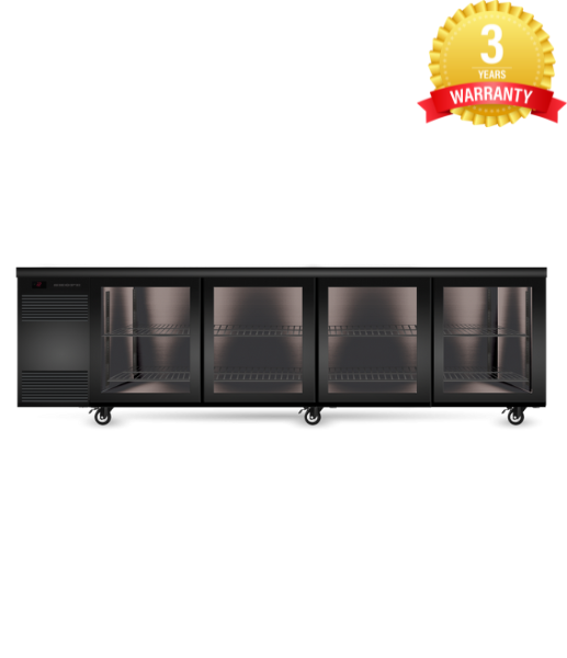 SKOPE | BackBar 4 Glass Sliding Door SlimLine Fridge | SL.4.GSL SKOPE