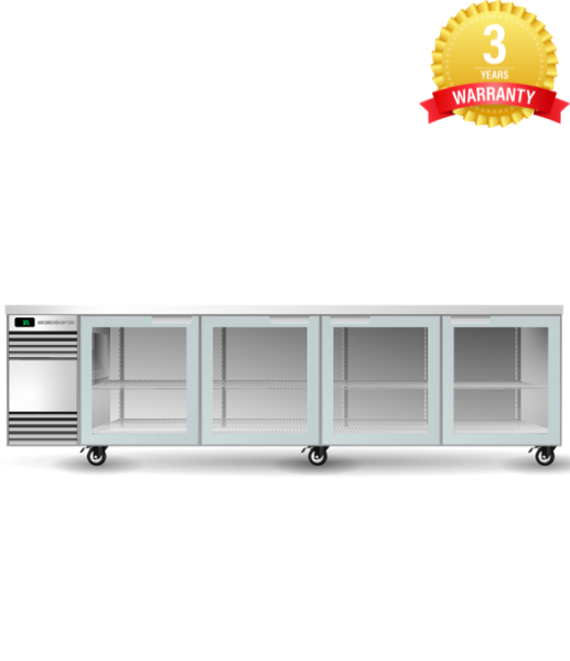 SKOPE | BackBar 4 Glass Swing Door SlimLine Fridge | SL.4.GSW SKOPE