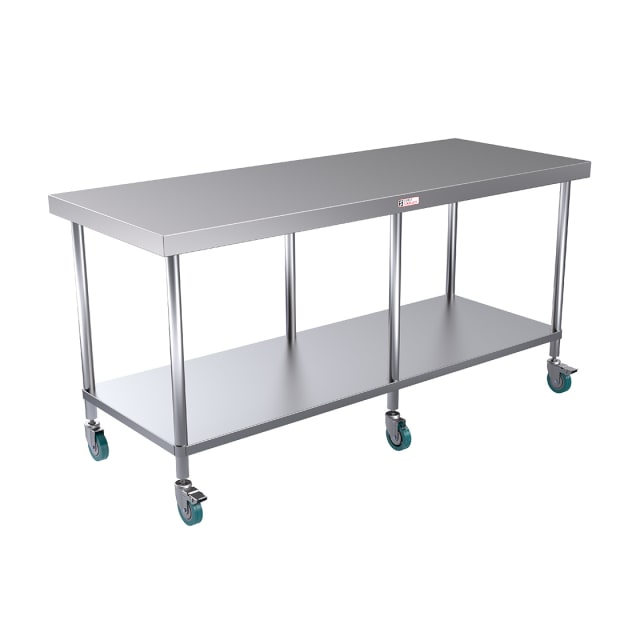 Simply Stainless Mobile Work Bench - SS03.7.2400 Simply Stainless