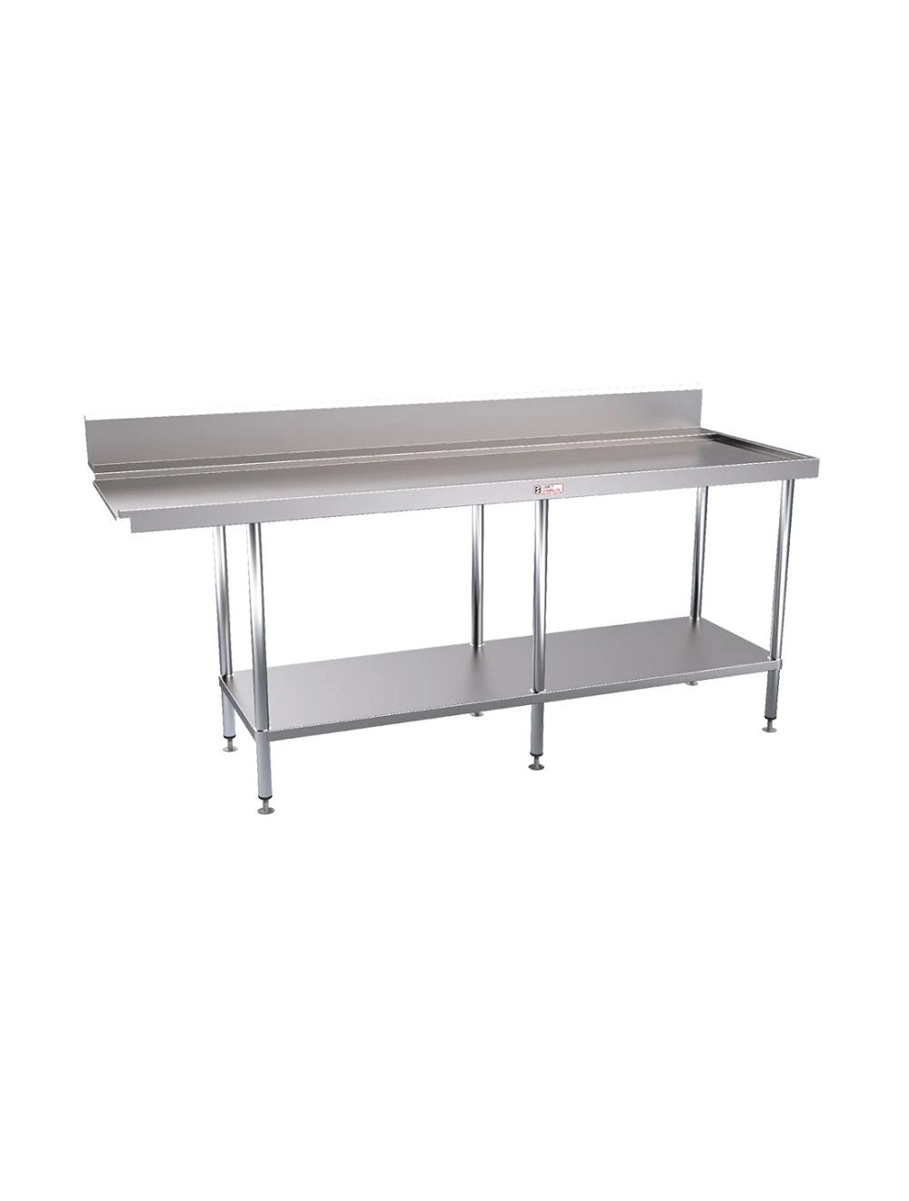 Simply Stainless SS07.7.2100.R Dishwasher Outlet Bench (700 Series) - 2100mm - SS06.7.2100 Simply Stainless