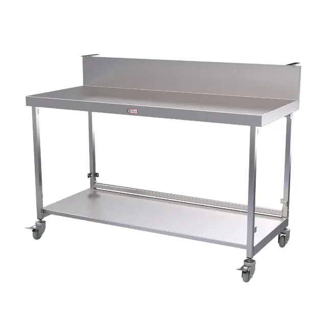 Simply Stainless Bar Modules 1200mm wide 700mm deep Mobile Bench - SBM.M.7.1200 Simply Stainless