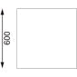 Shelving Vogue Stainless Steel Prep Table with Splashback 1500mm - T382 Vogue