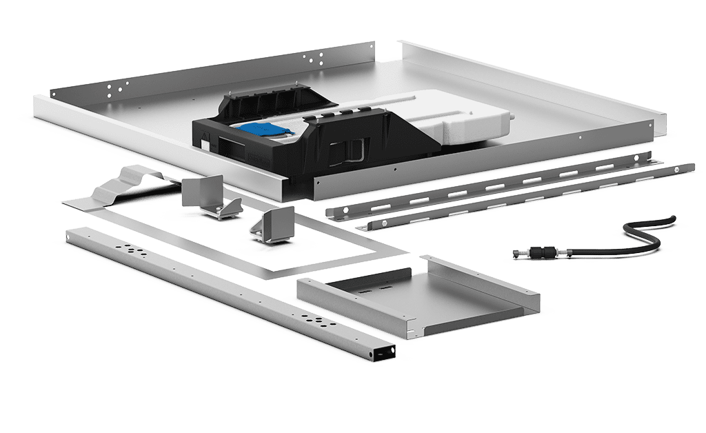 UNOX Trolley Coupling Kit for Stands (XWVYC-CR21) — a commercial kitchen equipment accessory, supplied by Matty's.