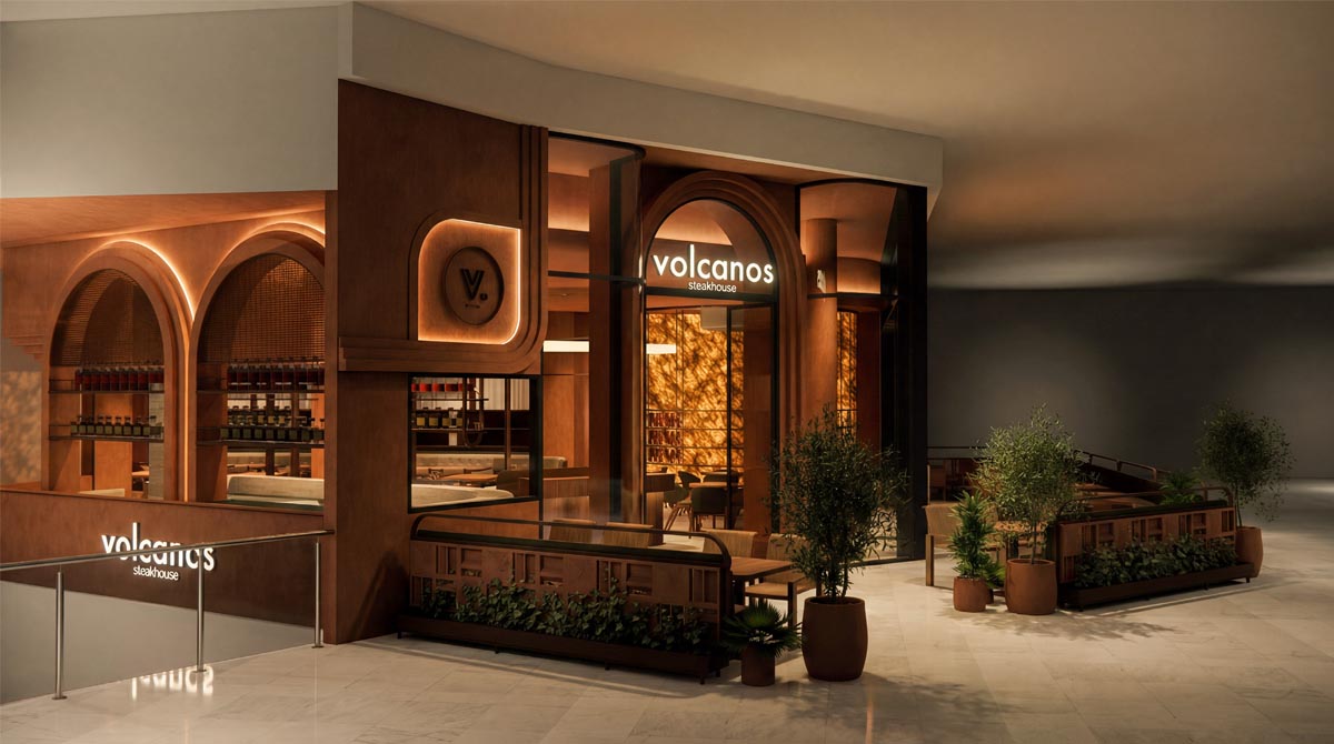 Inside the New Volcanos Steakhouse Opening in Werribee Mattys