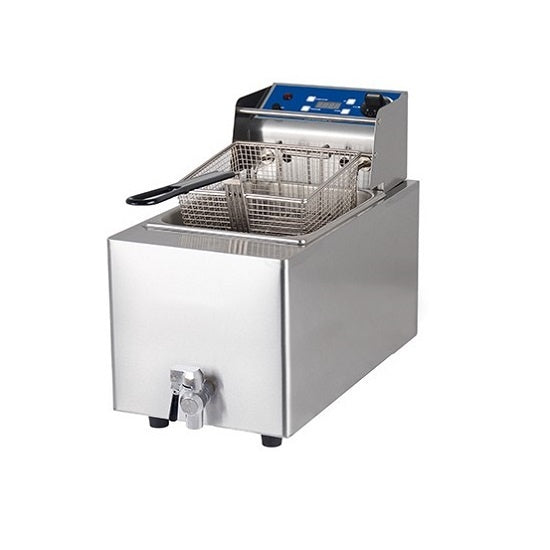Birko Fryer 1001003 - Single 8L - with Tap Mattys