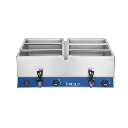 Birko 1110100 Bain Marie Double Tap - No Pans Mattys