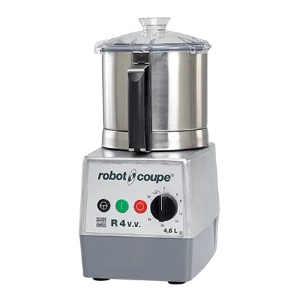 Robot Coupe Cutter Mixer 4.5L 1000W Variable Speed Stainless Steel R4 V.V.