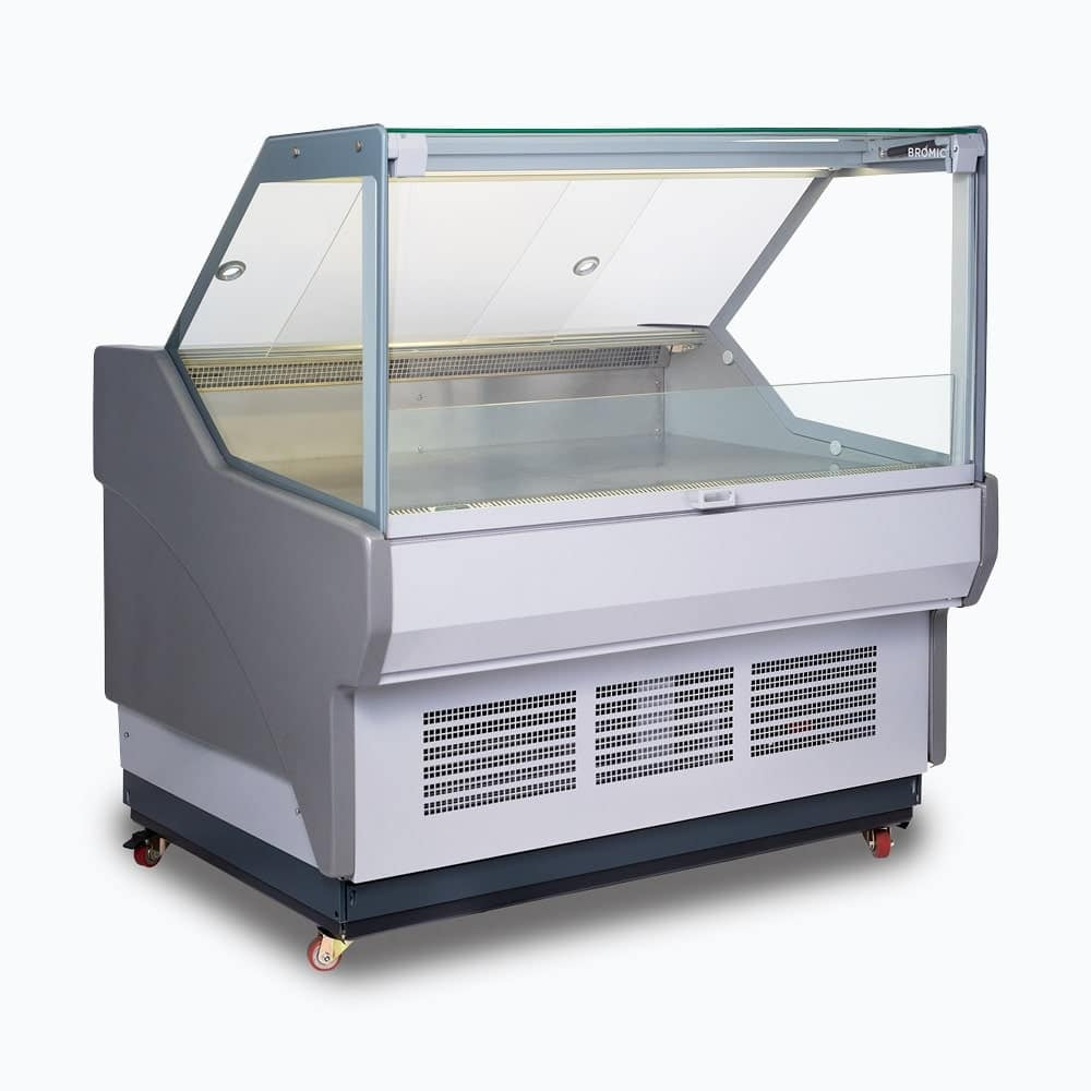 Bromic Square Glass Deli Display - 1330mm 3335631