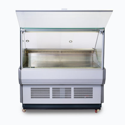 Bromic Square Glass Deli Display - 1330mm 3335631