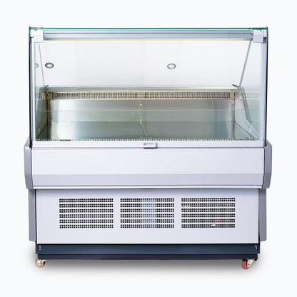 Bromic Square Glass Deli Display - 1330mm 3335631
