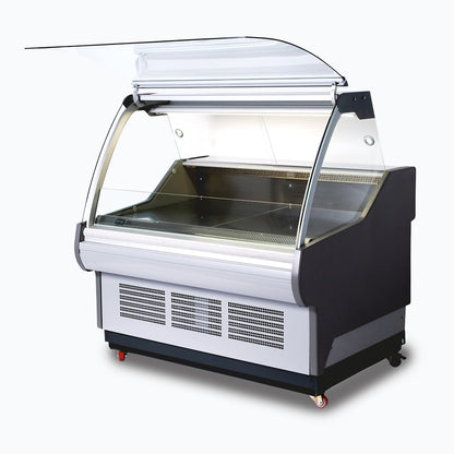 Bromic Curved Glass Deli Display - 1330mm 3335636