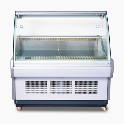 Bromic Curved Glass Deli Display - 1330mm 3335636