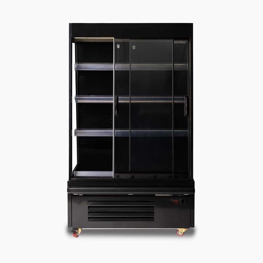 Bromic Semi Vertical Display Fridge - 938mm - 2 Doors - Sliding 3335644-NR