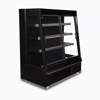 Bromic Semi Vertical Display Fridge - 1250mm - 2 Doors - Sliding 3335645-NR