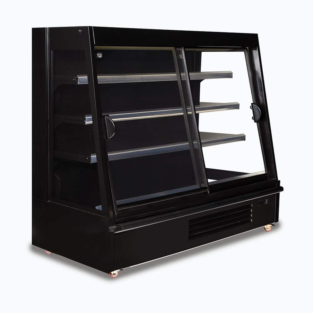Bromic Semi Vertical Display Fridge - 1875mm - 2 Doors - Sliding 3335646-NR
